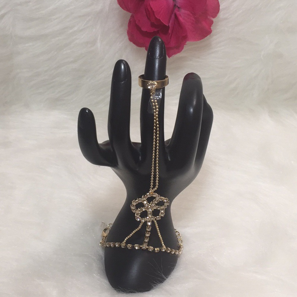 🌹Palm Beach CloverLeaf Harness Bracelet